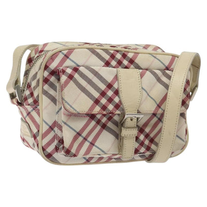 Burberry Nova Check Blue Label Nylon, BEIGE, NYLON, Shoulder bag