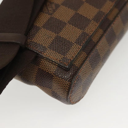 Louis Vuitton Geronimos Waist Bag Damier, BROWN, CANVAS, Shoulder bag