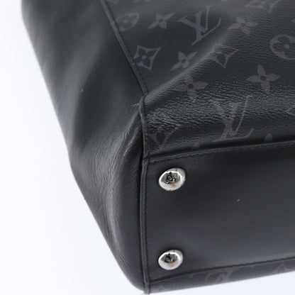Louis Vuitton Grand Sac Bag Monogram Eclipse Canvas, BLACK, CANVAS, Tote bag
