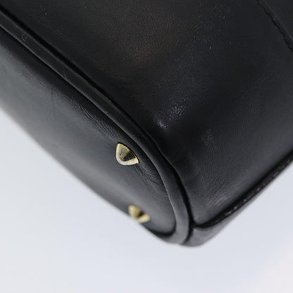 Bally Vintage Shoulder Bag Leather, Black, Leather, Shoulder Bag