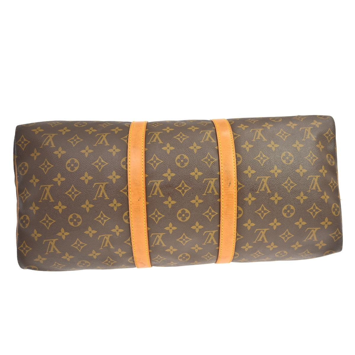 Louis Vuitton Keepall Bag Monogram Canvas, Brown, Canvas, Travel Bag