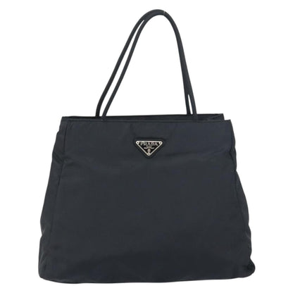 Prada Vintage Tote Nylon, BLACK, NYLON, Tote bag