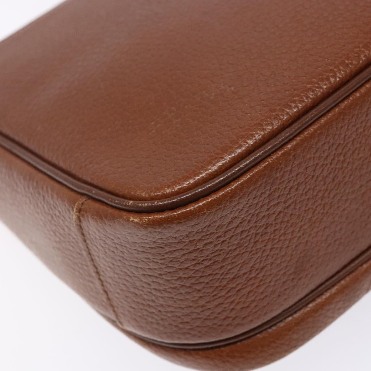 Burberry Flap Shoulder Bag Leather, BROWN, LEATHER, Shoulder bag