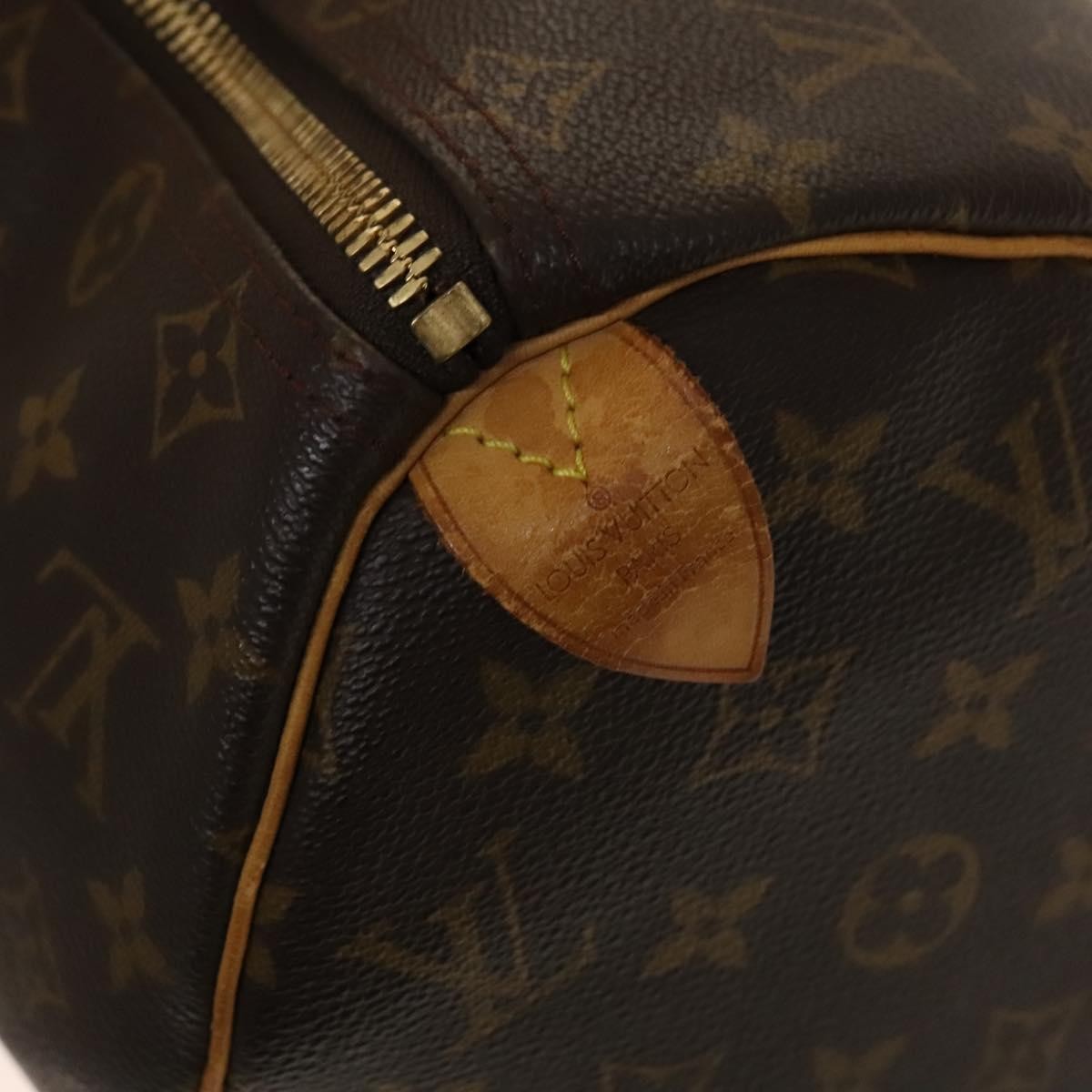Louis Vuitton Keepall Bag Monogram Canvas, BROWN, CANVAS, Travel bag