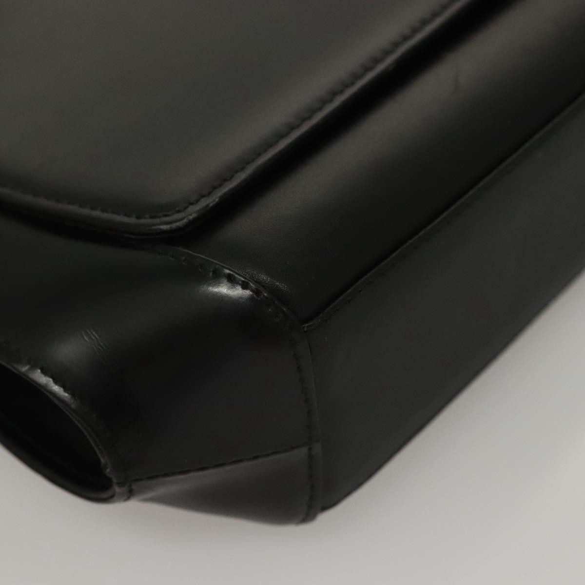 Valentino Garavani Flap Shoulder Bag Leather, BLACK, LEATHER, Shoulder bag