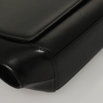 Valentino Garavani Flap Shoulder Bag Leather, BLACK, LEATHER, Shoulder bag