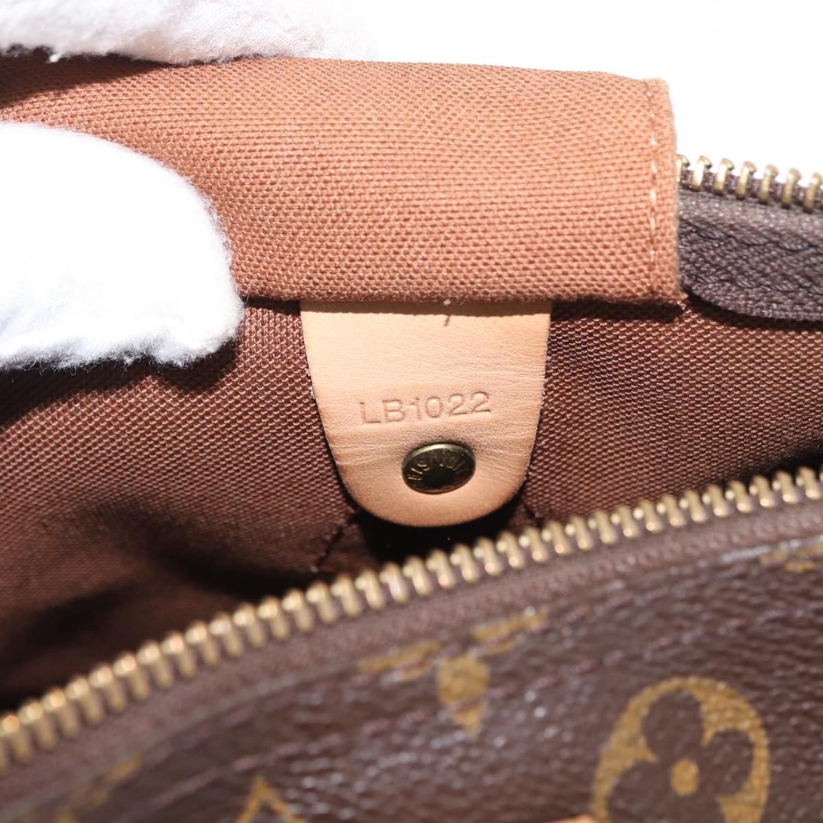 Louis Vuitton Speedy Handbag Monogram Canvas, BROWN, CANVAS, Travel bag