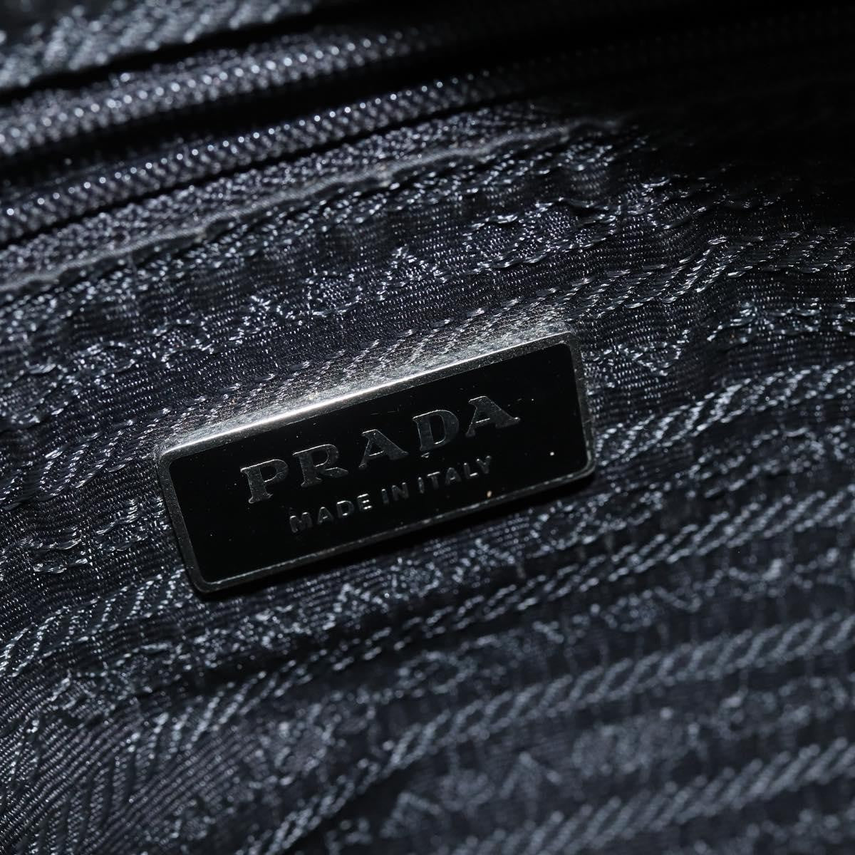 Prada Front Pocket Camera Bag Tessuto, BLACK, NYLON, Shoulder bag