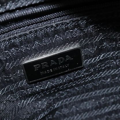 Prada Front Pocket Camera Bag Tessuto, BLACK, NYLON, Shoulder bag