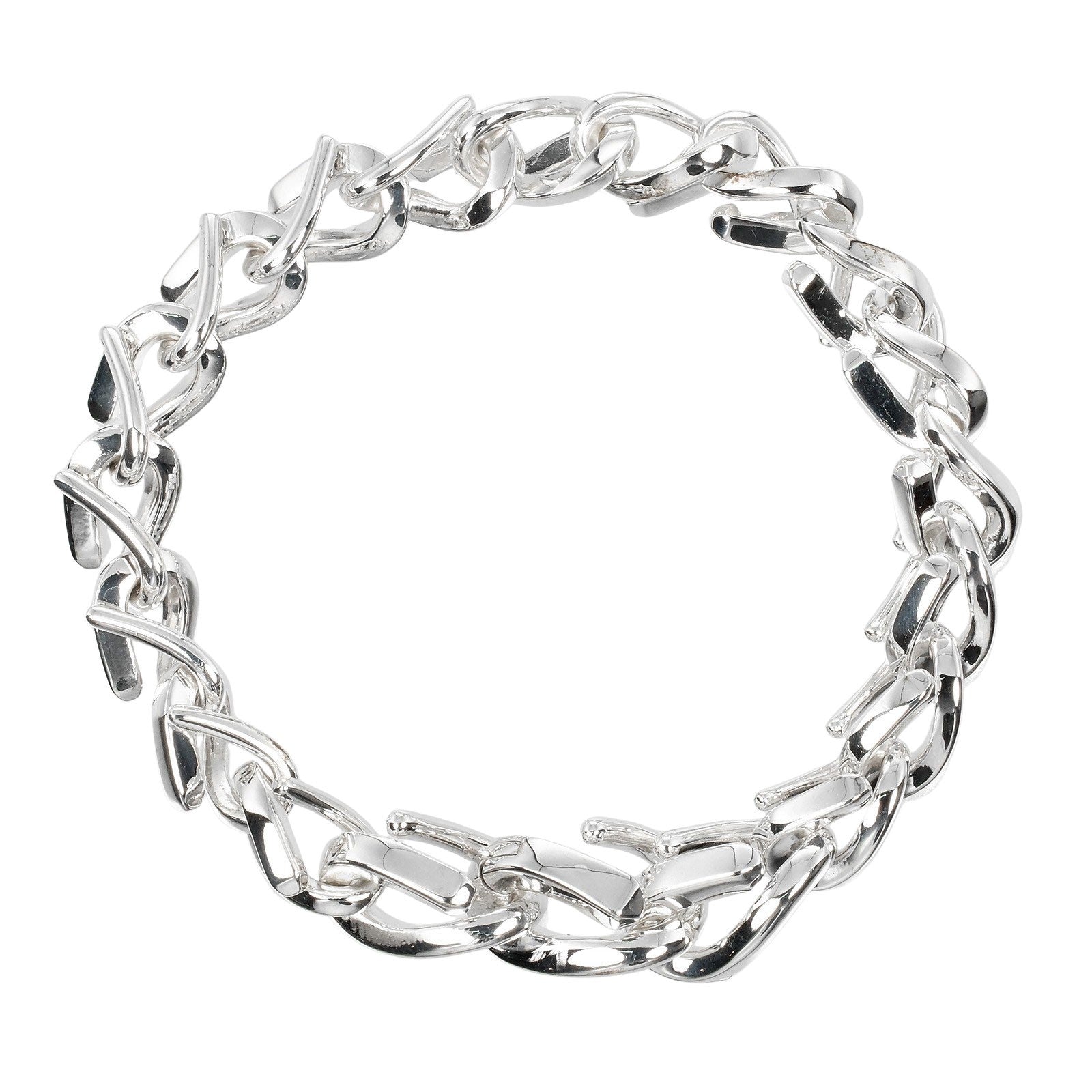 Tiffany & Co. Forge Link Bracelet Silver 925, SILVER, SILVER, Bracelet