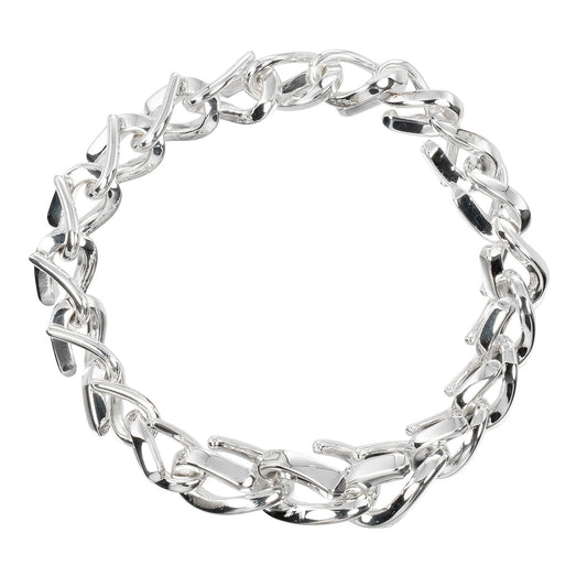 Tiffany & Co. Forge Link Bracelet Silver 925, SILVER, SILVER, Bracelet