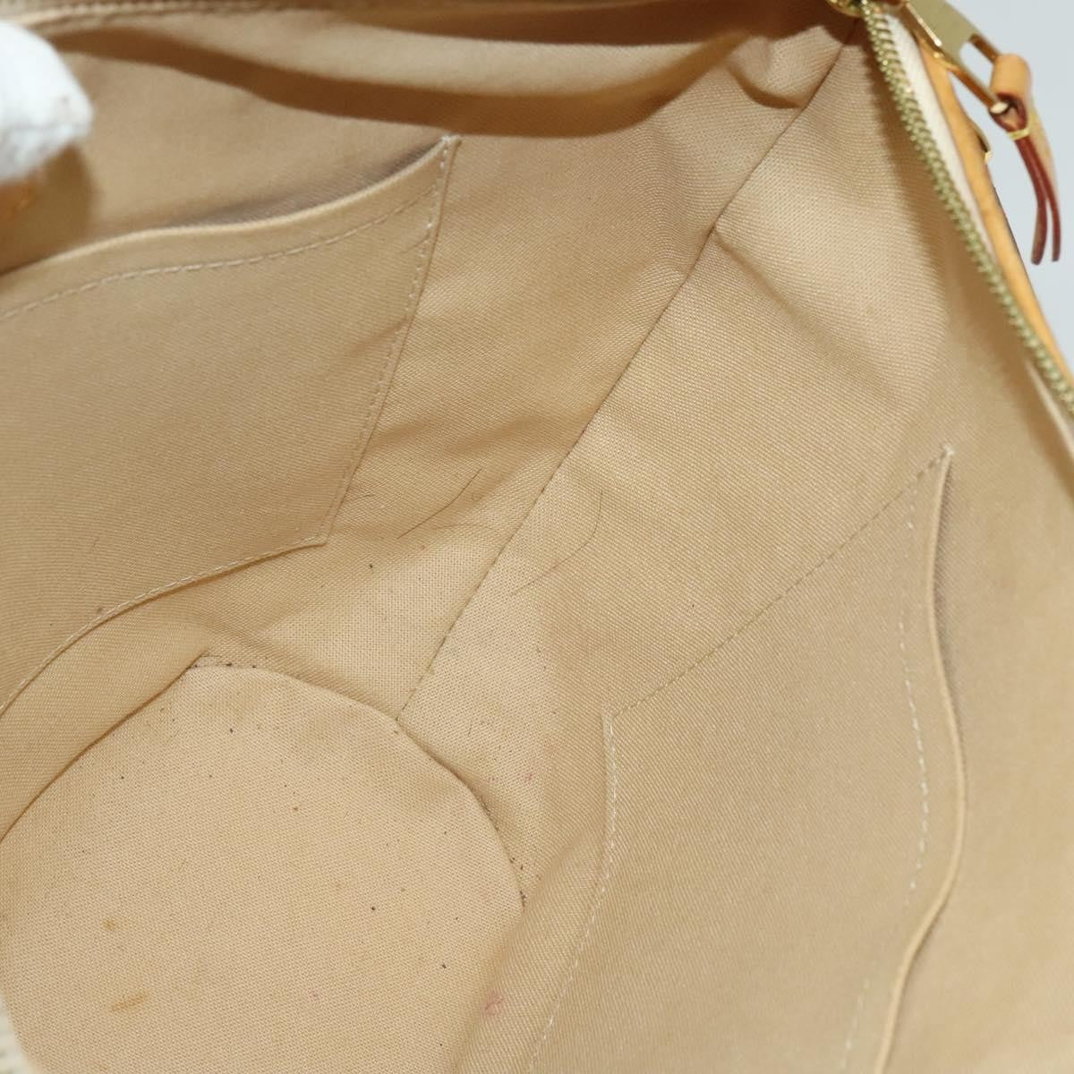 Louis Vuitton Riviera Handbag Damier, WHITE, CANVAS, Tote bag