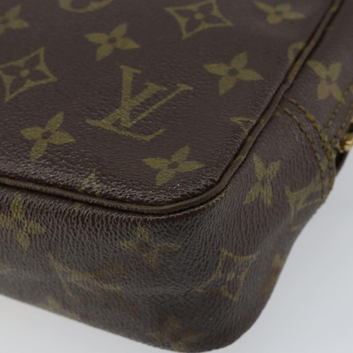 Louis Vuitton Trousse Toilette Monogram Canvas, BROWN, CANVAS, Clutche & pouche