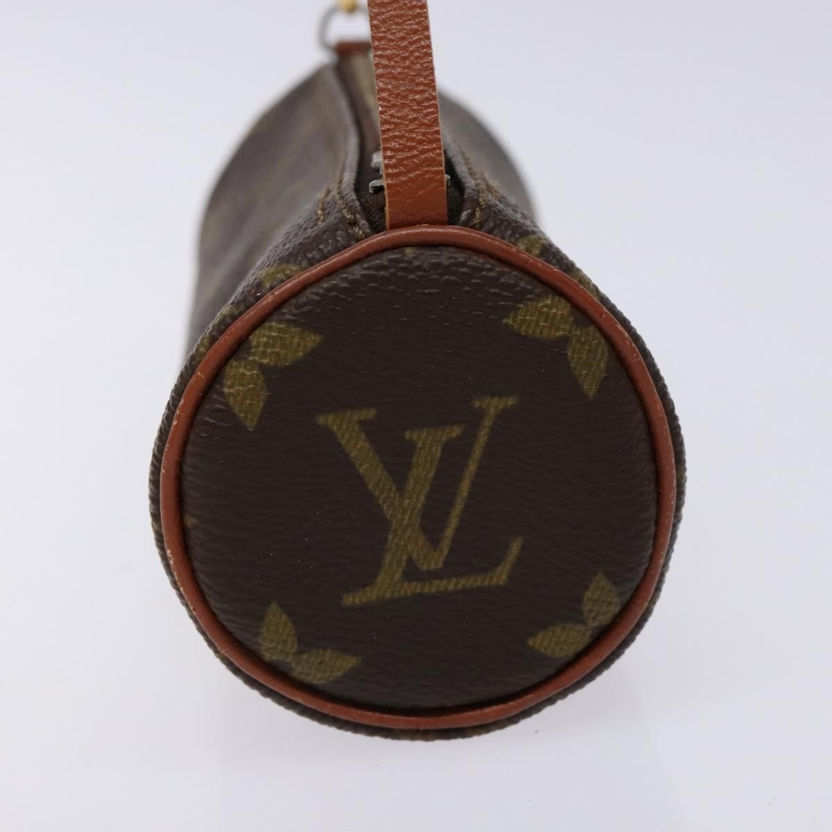 Louis Vuitton Papillon Pochette Monogram Canvas, BROWN, CANVAS, Handbag