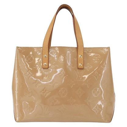 Louis Vuitton Reade Handbag Monogram Vernis, BEIGE, PATENT_LEATHER, Handbag