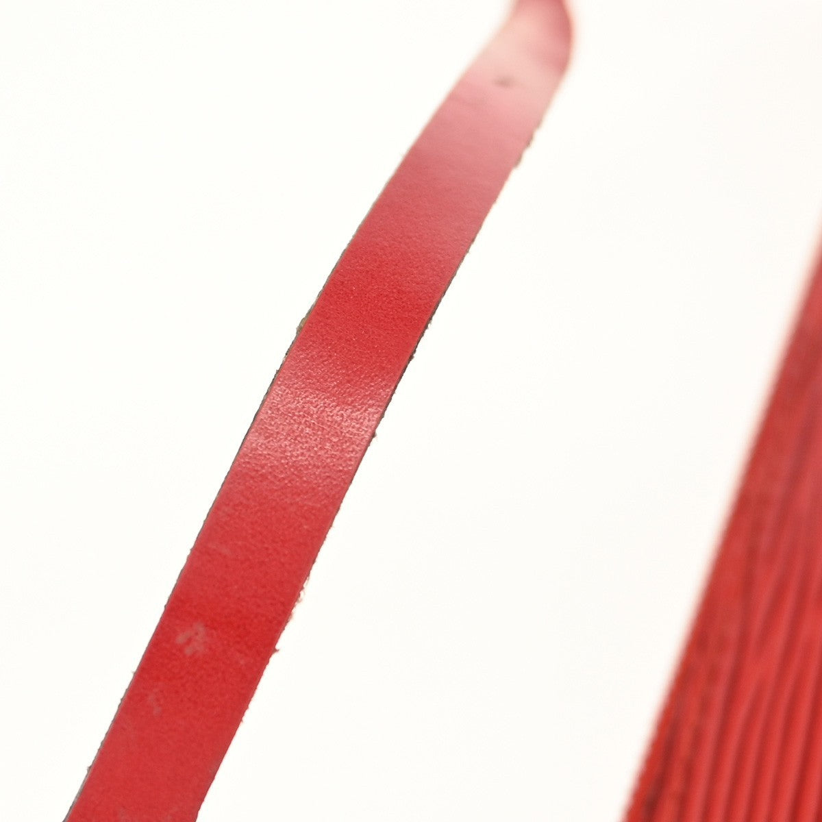 Louis Vuitton Pochette Accessoires Epi Leather, RED, LEATHER, Clutche & pouche