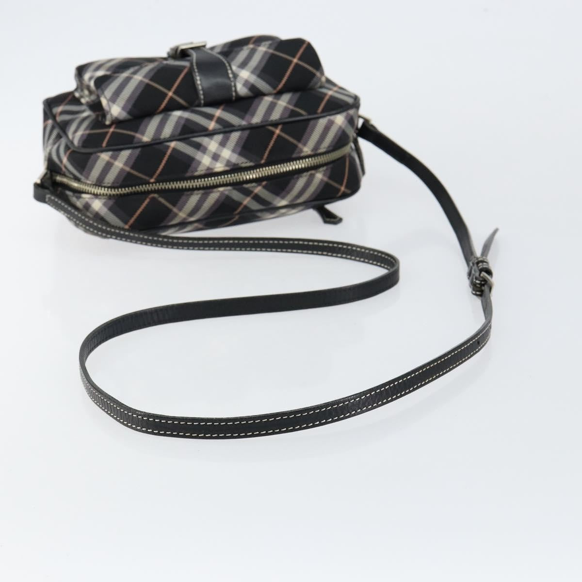 Burberry Nova Check Blue Label Nylon, BLACK, NYLON, Travel bag