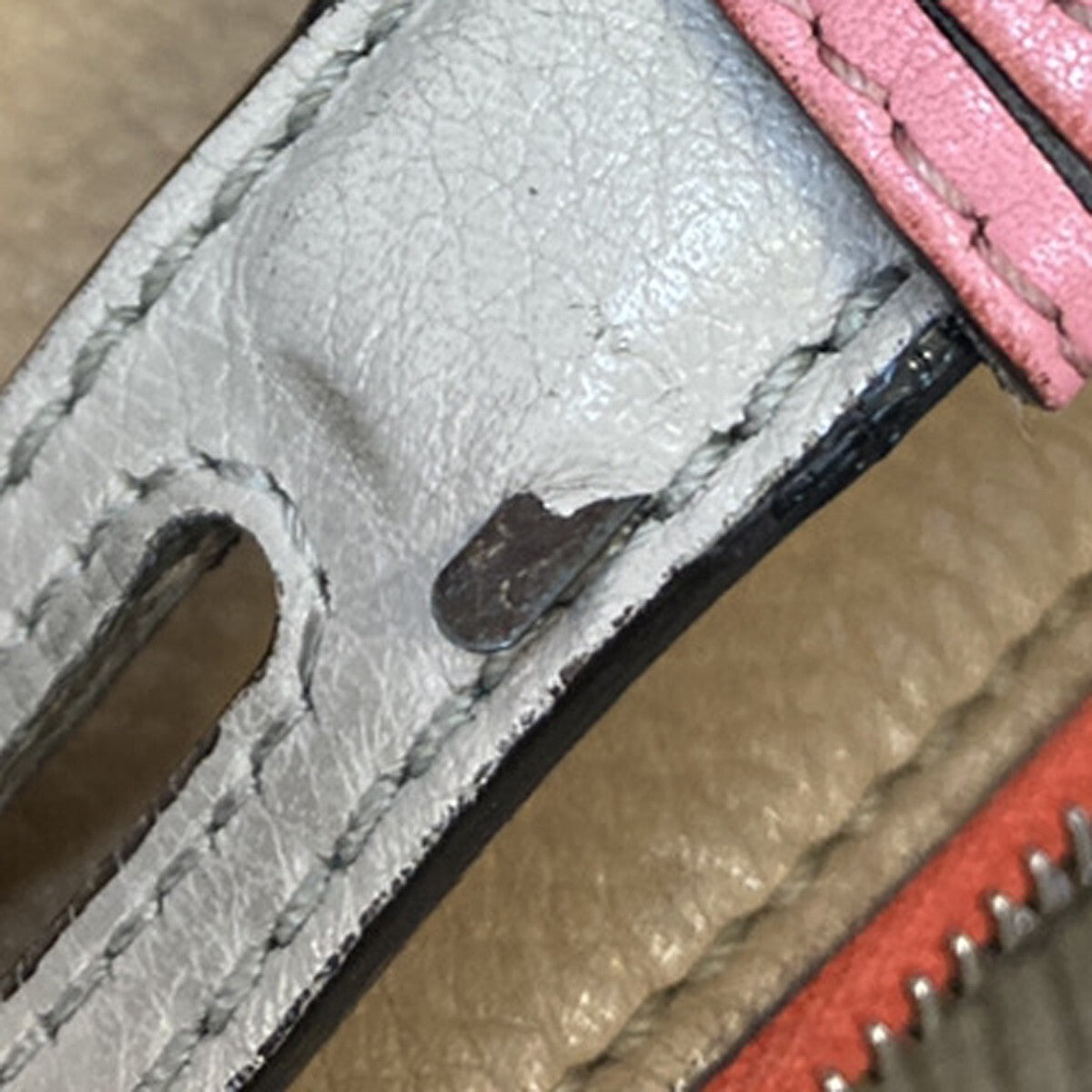 Fendi By The Way Satchel Leather, BEIGE, LEATHER, Handbag