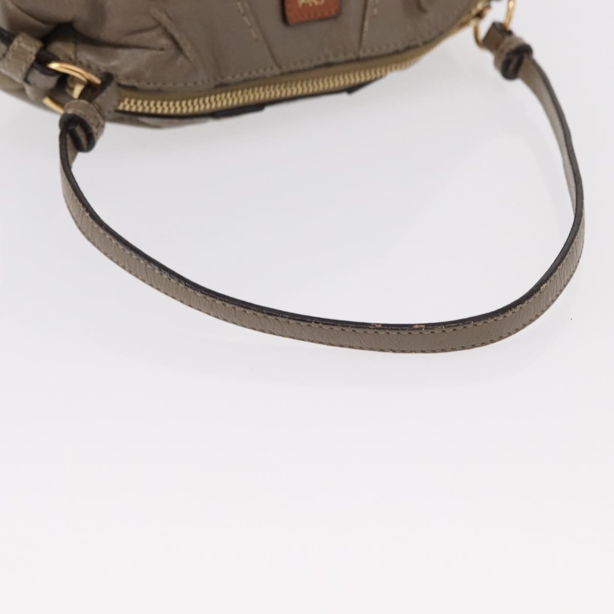 Chloe Vintage Shoulder Bag Leather, BEIGE, LEATHER, Shoulder bag