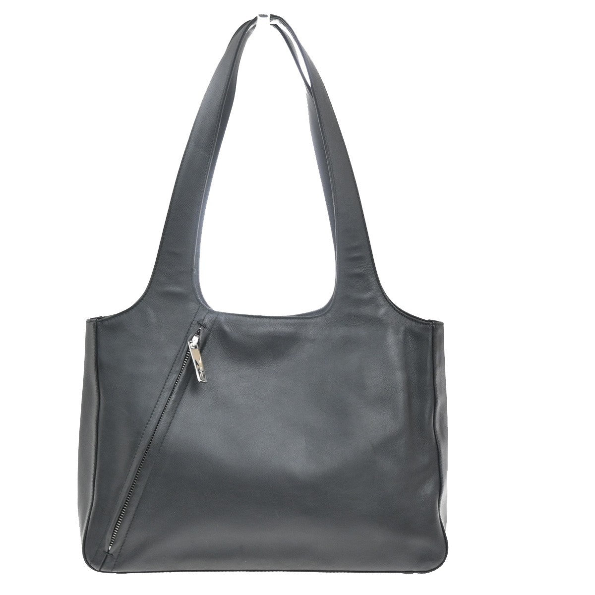 Salvatore Ferragamo Vintage Shoulder Bag Leather, Black, Leather, Shoulder Bag