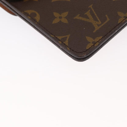 Louis Vuitton Double Rabat Handbag Monogram Canvas, BROWN, CANVAS, Shoulder bag