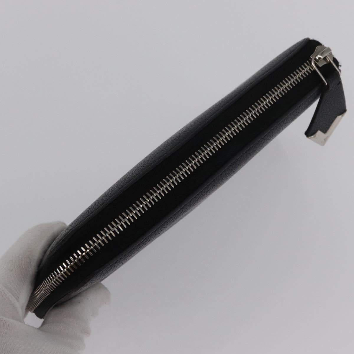 Louis Vuitton Comete Wallet Leather, BLACK, LEATHER, Wallets