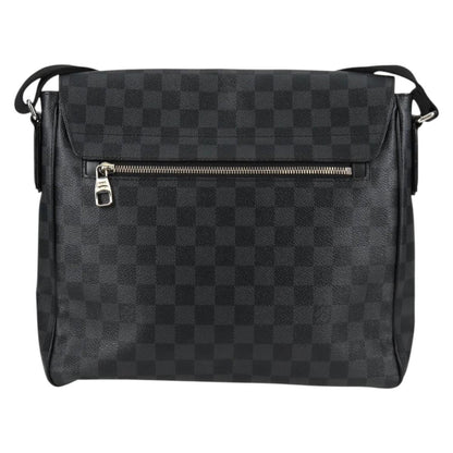 Louis Vuitton District Messenger Bag Damier Graphite, BLACK, CANVAS, Shoulder bag
