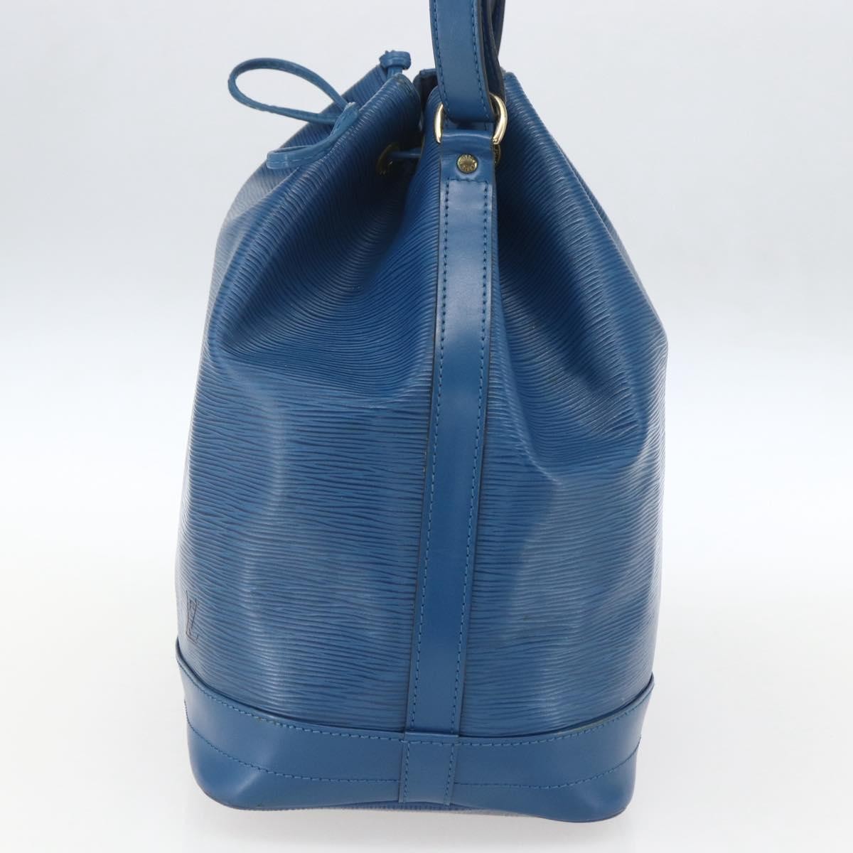Louis Vuitton Noe Handbag Epi Leather, BLUE, LEATHER, Shoulder bag