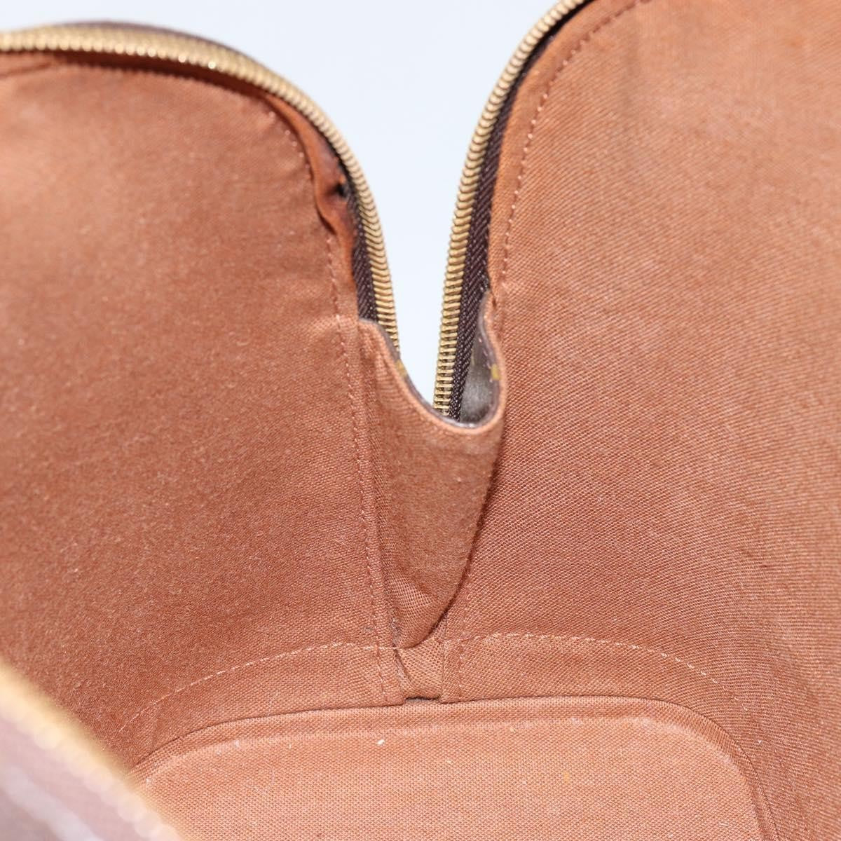 Louis Vuitton Alma Handbag Monogram Canvas, BROWN, CANVAS, Handbag