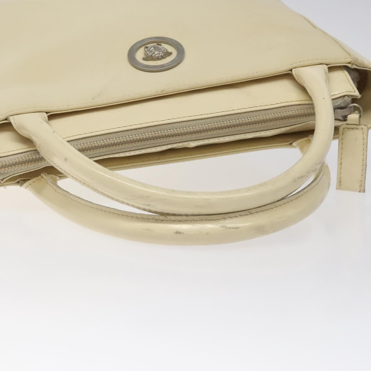 Versace Vintage Handbag Nylon, BEIGE, NYLON, Handbag