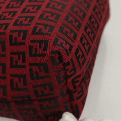 Fendi Zucca Tote bag FF motif, RED, CANVAS, Tote bag