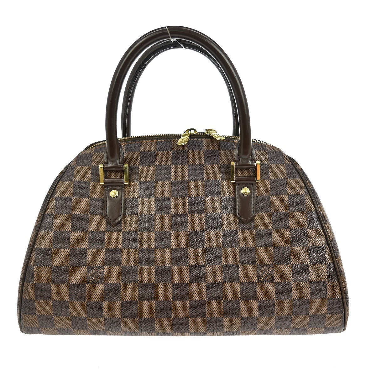 Louis Vuitton Ribera Handbag Damier, BROWN, CANVAS, Handbag