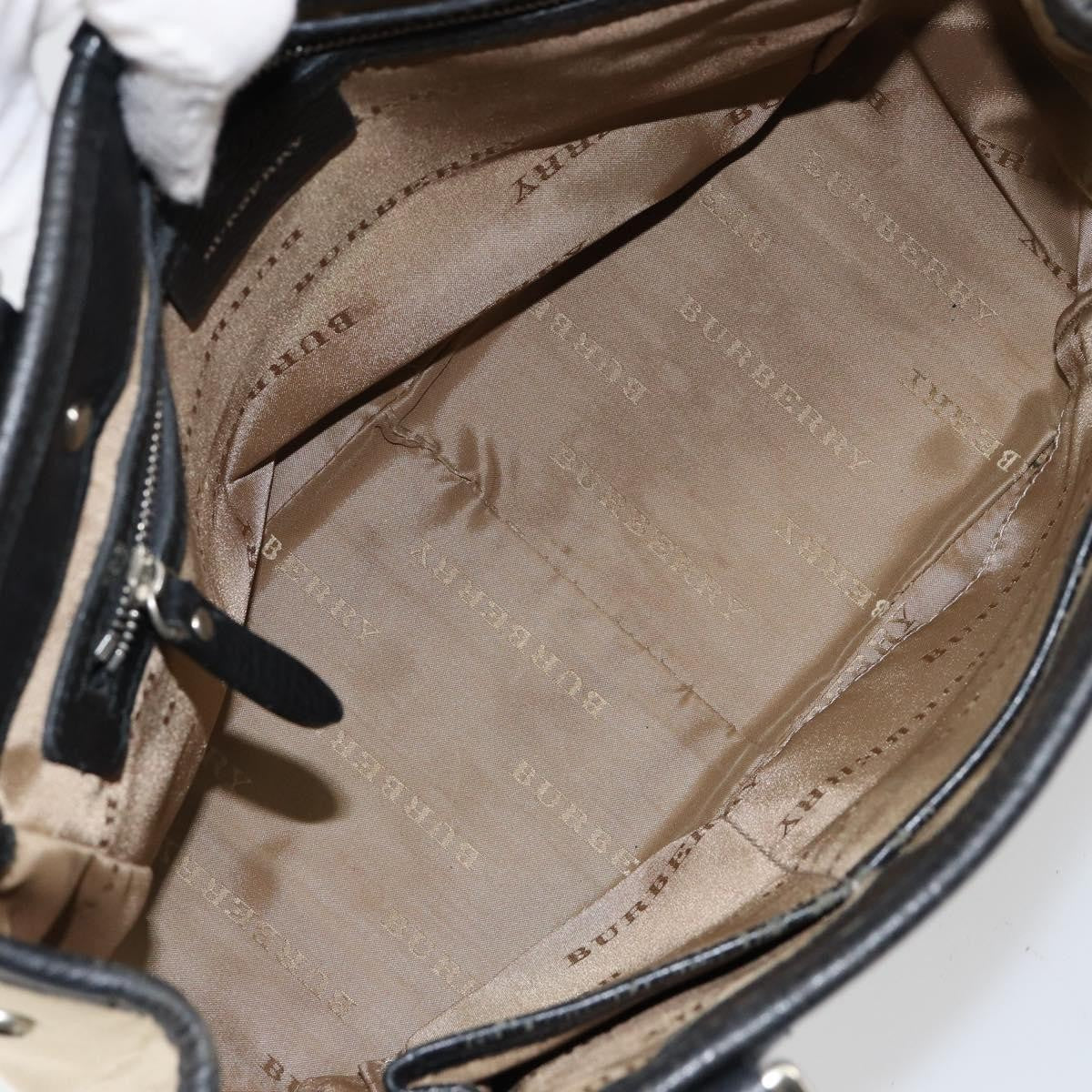 Burberry Nova Check Handbag Nova Check Canvas, BEIGE, CANVAS, Handbag