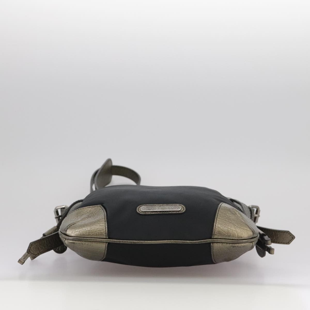 Burberry Vintage Shoulder Bag Nylon, BLACK, NYLON, Shoulder bag