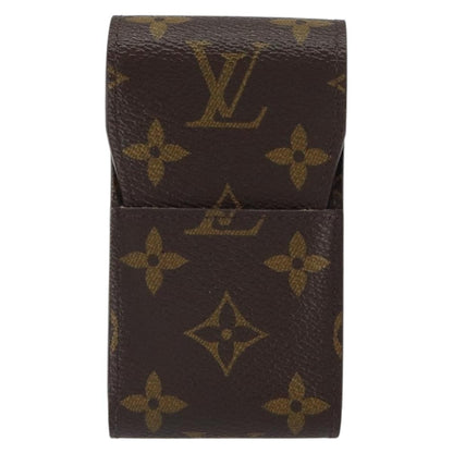 Louis Vuitton Etui Cigarette Case Monogram canvas, BROWN, CANVAS, Wallets