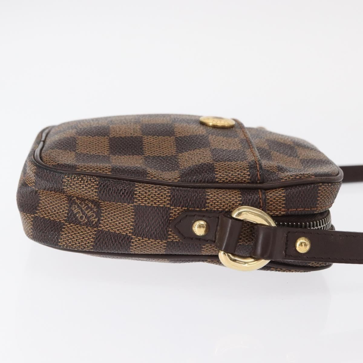 Louis Vuitton Rift Handbag Damier, BROWN, CANVAS, Shoulder bag