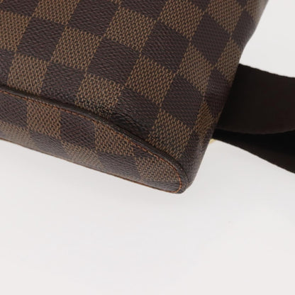 Louis Vuitton Geronimos Waist Bag Damier, BROWN, CANVAS, Shoulder bag