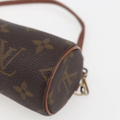 Louis Vuitton Papillon Pochette Monogram Canvas, BROWN, CANVAS, Clutche & pouche