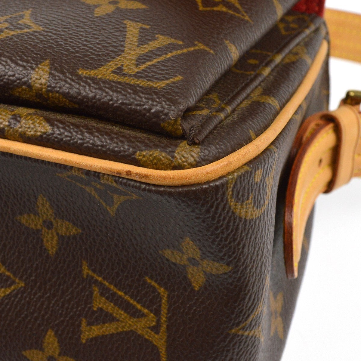 Louis Vuitton Viva Cite Handbag Monogram Canvas, BROWN, CANVAS, Handbag