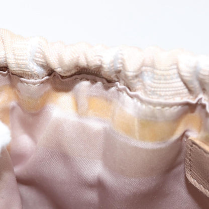 Chanel Travel line pouch Nylon, BEIGE, NYLON, Clutche & pouche