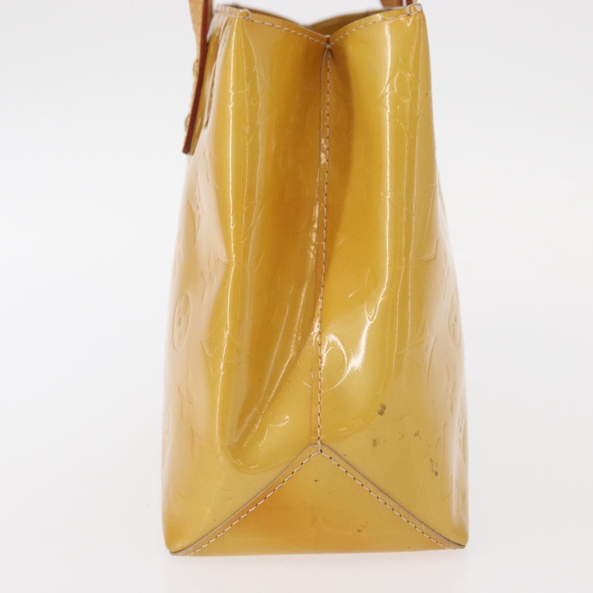 Louis Vuitton Reade Handbag Monogram Vernis, BEIGE, PATENT_LEATHER, Handbag