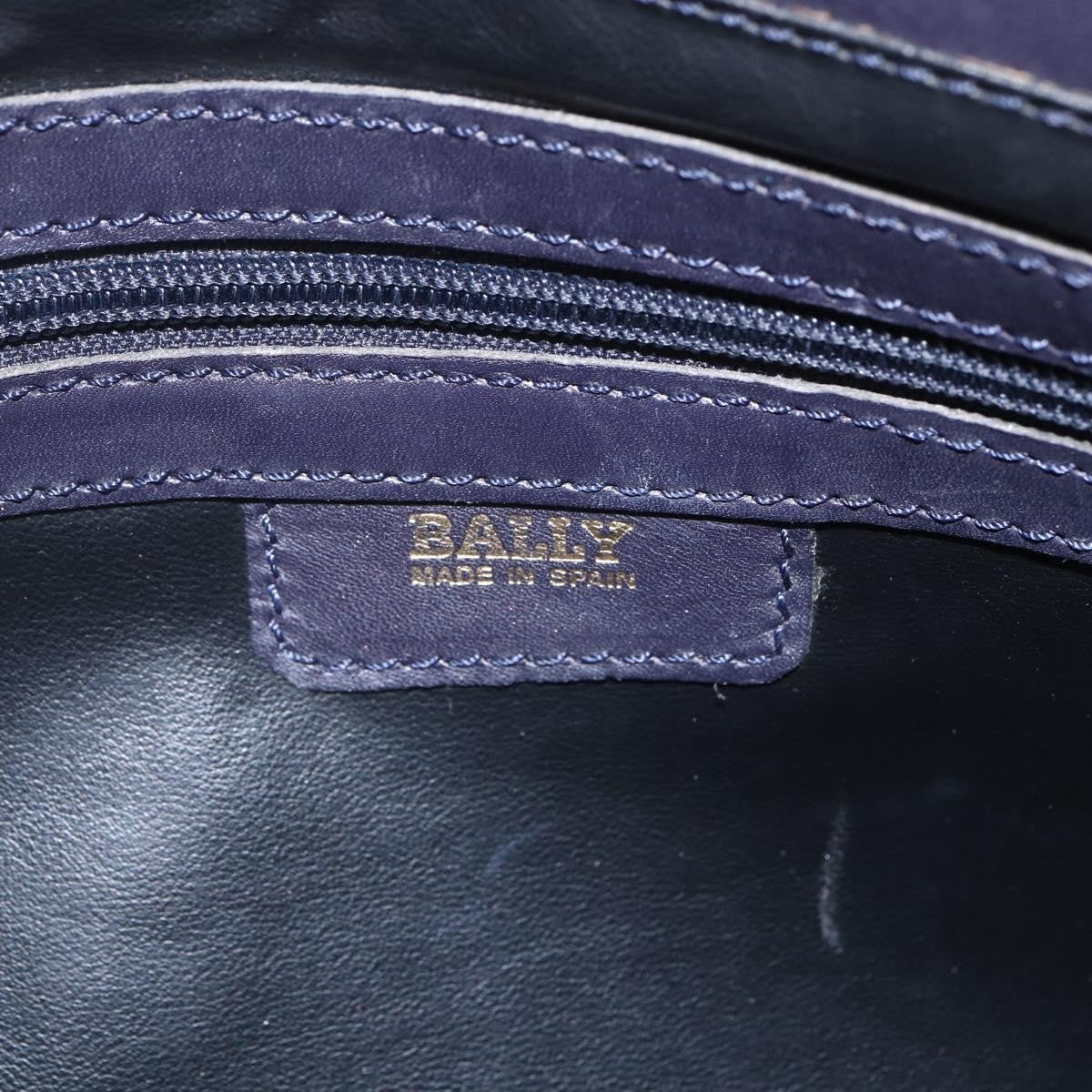 Bally Vintage Shoulder Bag Leather, PURPLE, LEATHER, Shoulder bag