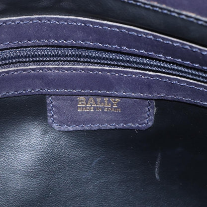 Bally Vintage Shoulder Bag Leather, PURPLE, LEATHER, Shoulder bag