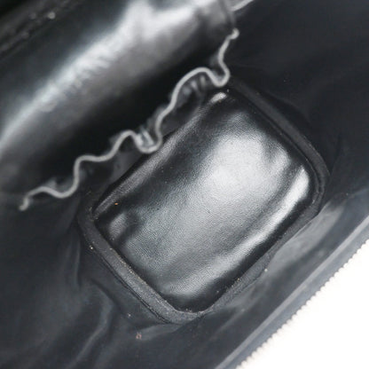 Chanel Vintage Timeless Cosmetic Case Caviar, BLACK, LEATHER, Clutche & pouche