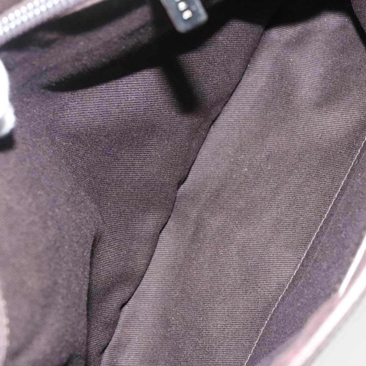 Celine Vintage Macadam Handbag Canvas, BEIGE, CANVAS, Handbag