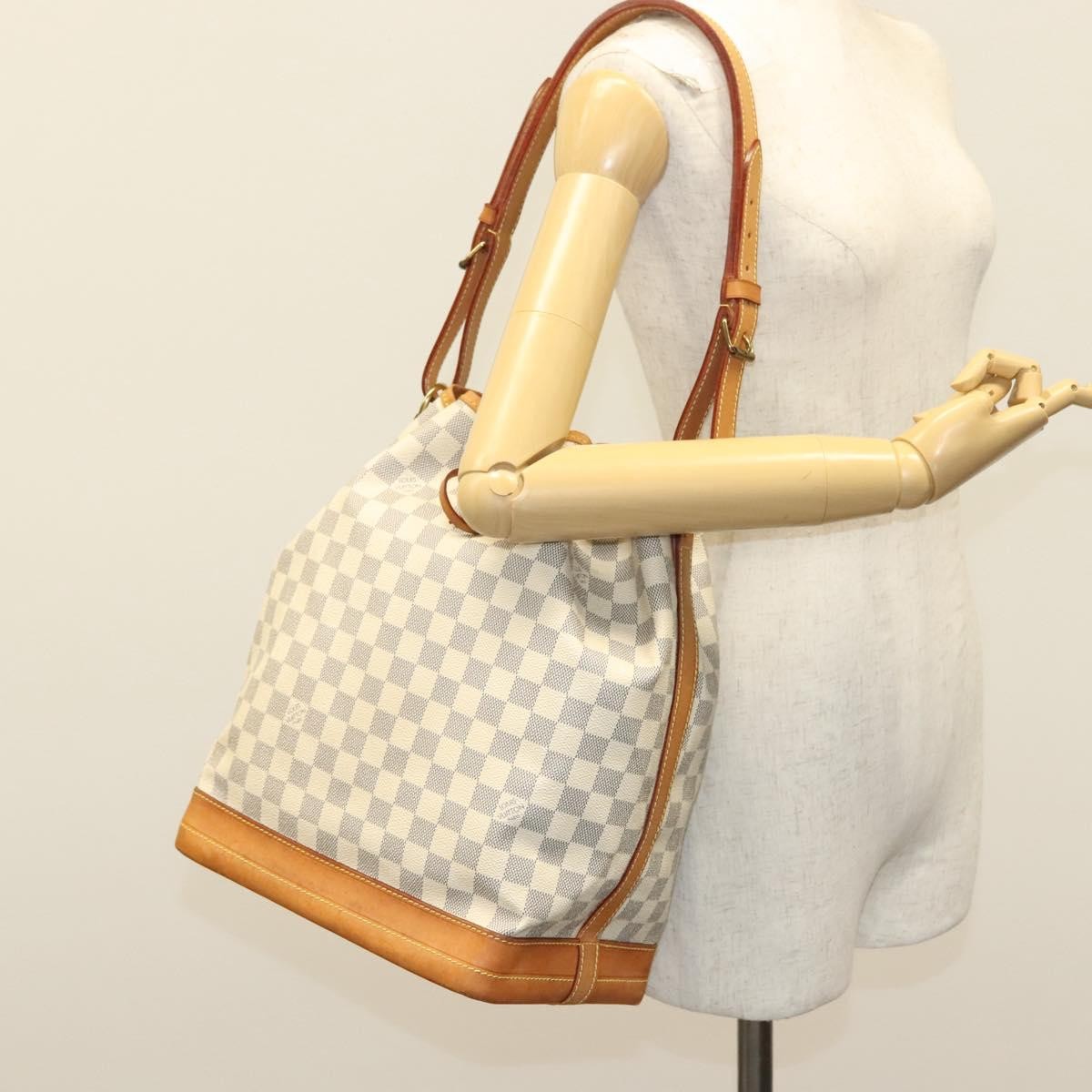 Louis Vuitton Noe Handbag Damier, MULTICOLOUR, CANVAS, Shoulder bag