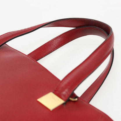 Celine Handbag Leather, RED, LEATHER, Handbag