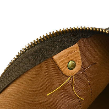 Louis Vuitton Keepall Bag Monogram Canvas, BROWN, CANVAS, Travel bag