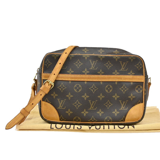 Louis Vuitton Trocadero Handbag Monogram Canvas, BROWN, CANVAS, Shoulder bag