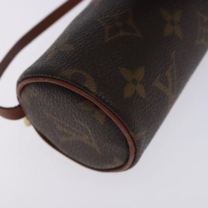 Louis Vuitton Papillon Pochette Monogram Canvas, BROWN, CANVAS, Handbag